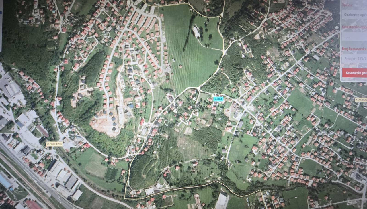 Zemljište / Parcela / 2.018m2 / Osjek / Ilidža 6