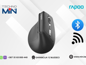Rapoo EV310M Multi-Mode Bežični Vertikalni miš R-13049 2400 DPI