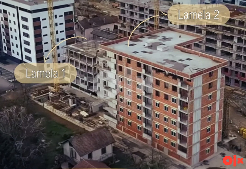 STAN SA 2 SPAVAĆE SOBE, 52,47m2, BORIK 2