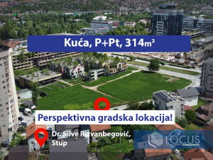 LOCUS: TOP LOKACIJA!! Kuća na parceli 314m2, Stup-Tibra