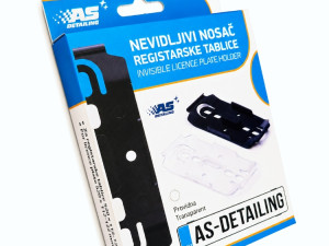 ABS Nevidljivi Nosači Tablica Providni