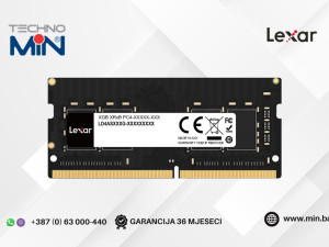 Lexar 8GB 3200MHz DDR4 CL22 SO-DIMM RAM LD4AS008G-B3200GSST