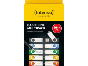 Intenso USB Flash Drive 4GB Basic Line  Set 10 komada