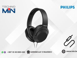 Philips TAH2005BK/00 Black Over-ear slušalice 2m kabal
