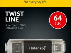 USB Flash Drive 64 GB Twist Line  Brz i pouzdan prenos podataka