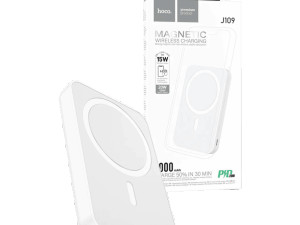 hoco Punjač prijenosni bežični magnetic 5000mAh PD20W T E