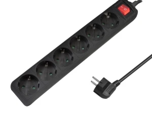 LogiLink Produžni kabl sa zaštitom 6 utičnica 1.5m LPS202B