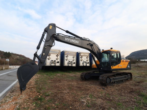 Bager Hyundai R215 L Hammer Line Klima 22t 2025 Novo