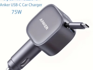 Anker 75w punjač za auto Type C