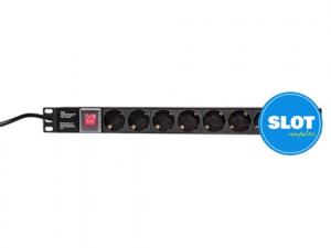 LogiLink napojni panel 19 PDU 1U 8xSchuko PDU8C01