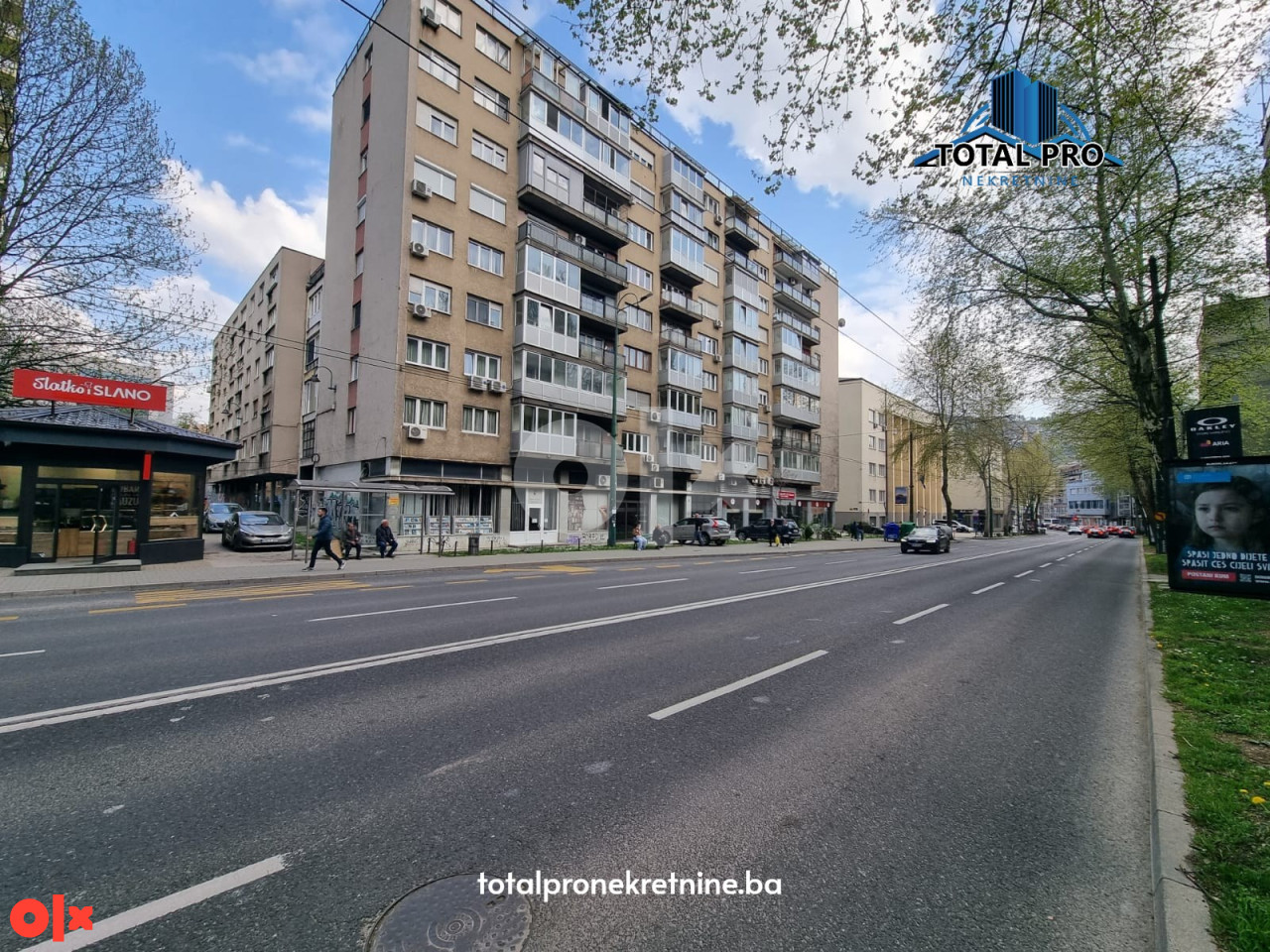 TOTAL PRO/ Dvosoban stan  45 m2 / Alipašina / Centar