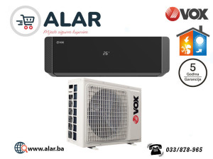 VOX klima uređaj INVERTER 12 ka Wi Fi grijač vanjske IDP12-VCWHB