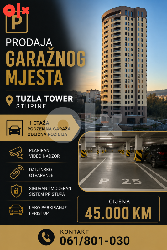 Garaža Tuzla 13m2