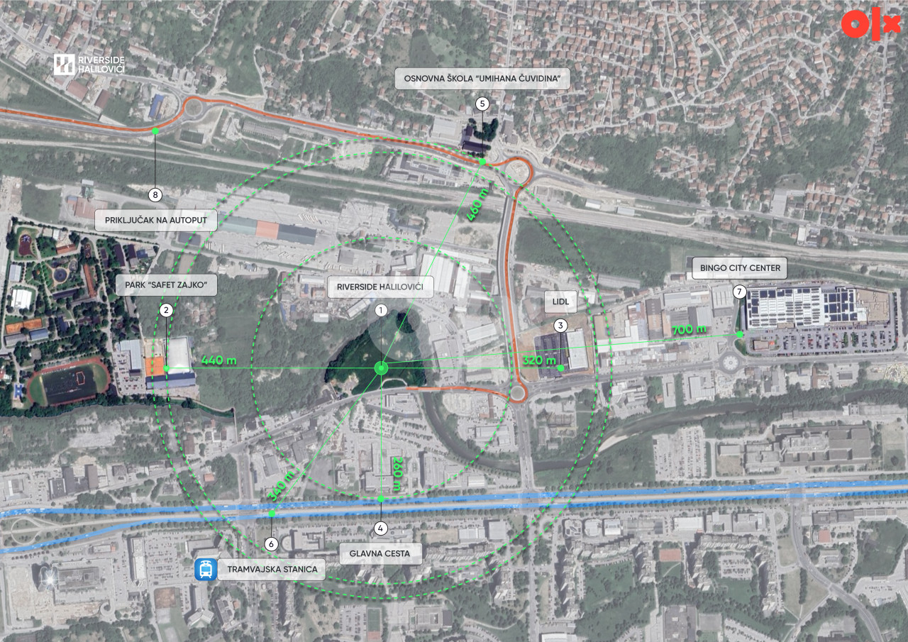 Riverside Sarajevo / dvosoban stan 53.61m2 U IZGRADNJI 16