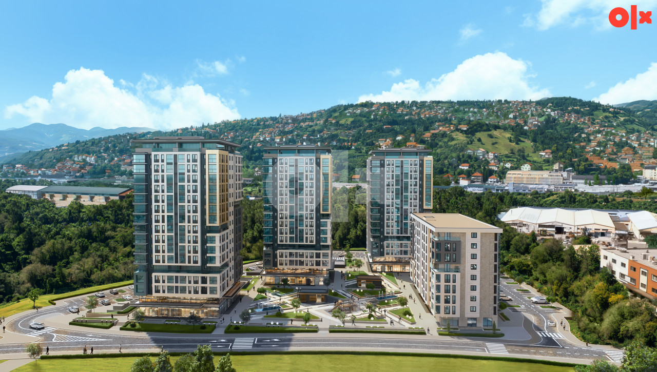 Riverside Sarajevo / Trosoban stan 76.78m2 U IZGRADNJI 5