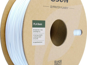 3D PLA Basic Filament eSUN 1,75 mm 1 kg Cold White
