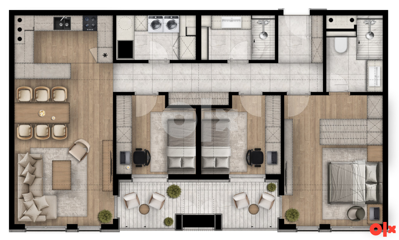 Riverside Sarajevo / četverosoban stan 103.35m2 U IZGRADNJI 3
