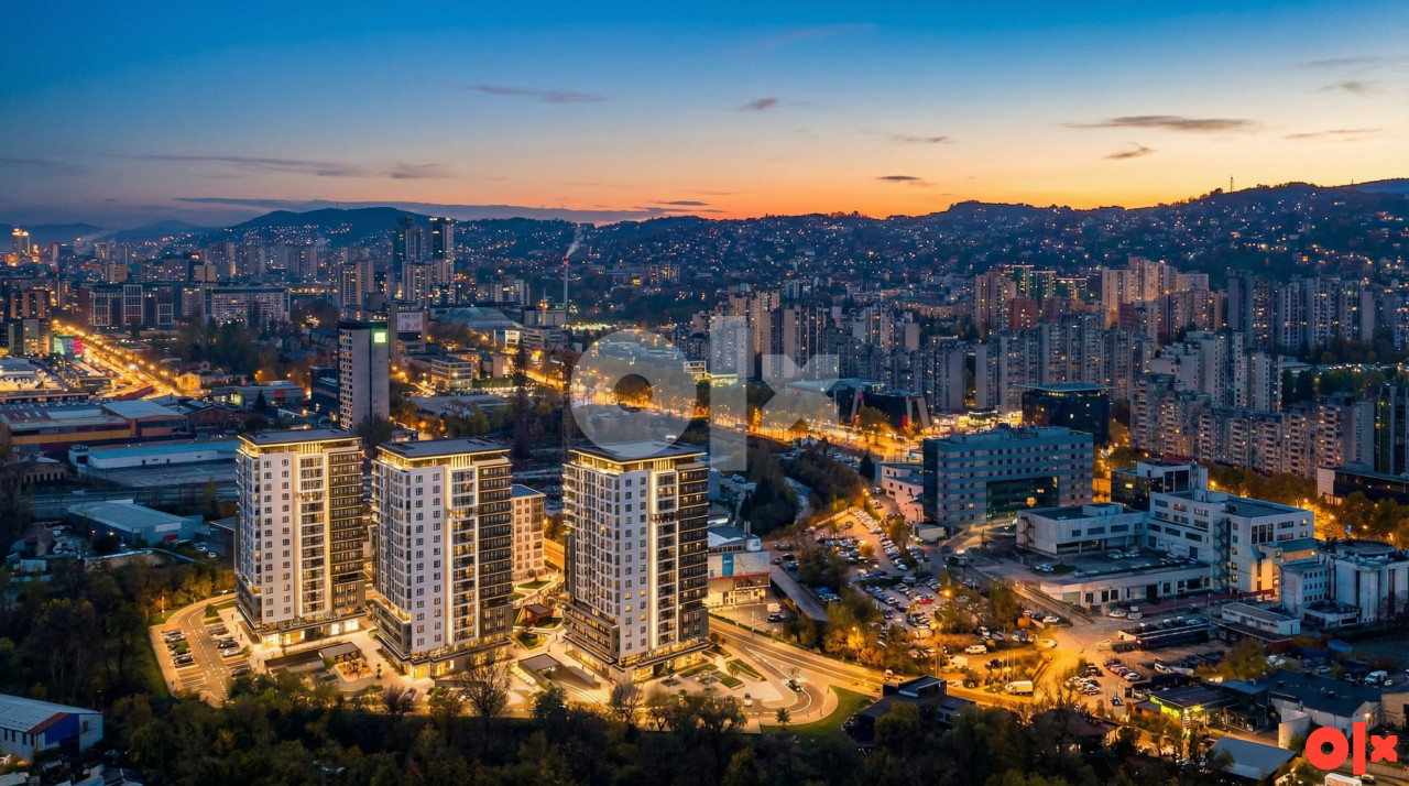 Riverside Sarajevo / trosoban stan 79.37m2 U IZGRADNJI 2