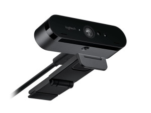 WEB camera LOGITECH BRIO 4K Ultra HD USB, black 960-001106