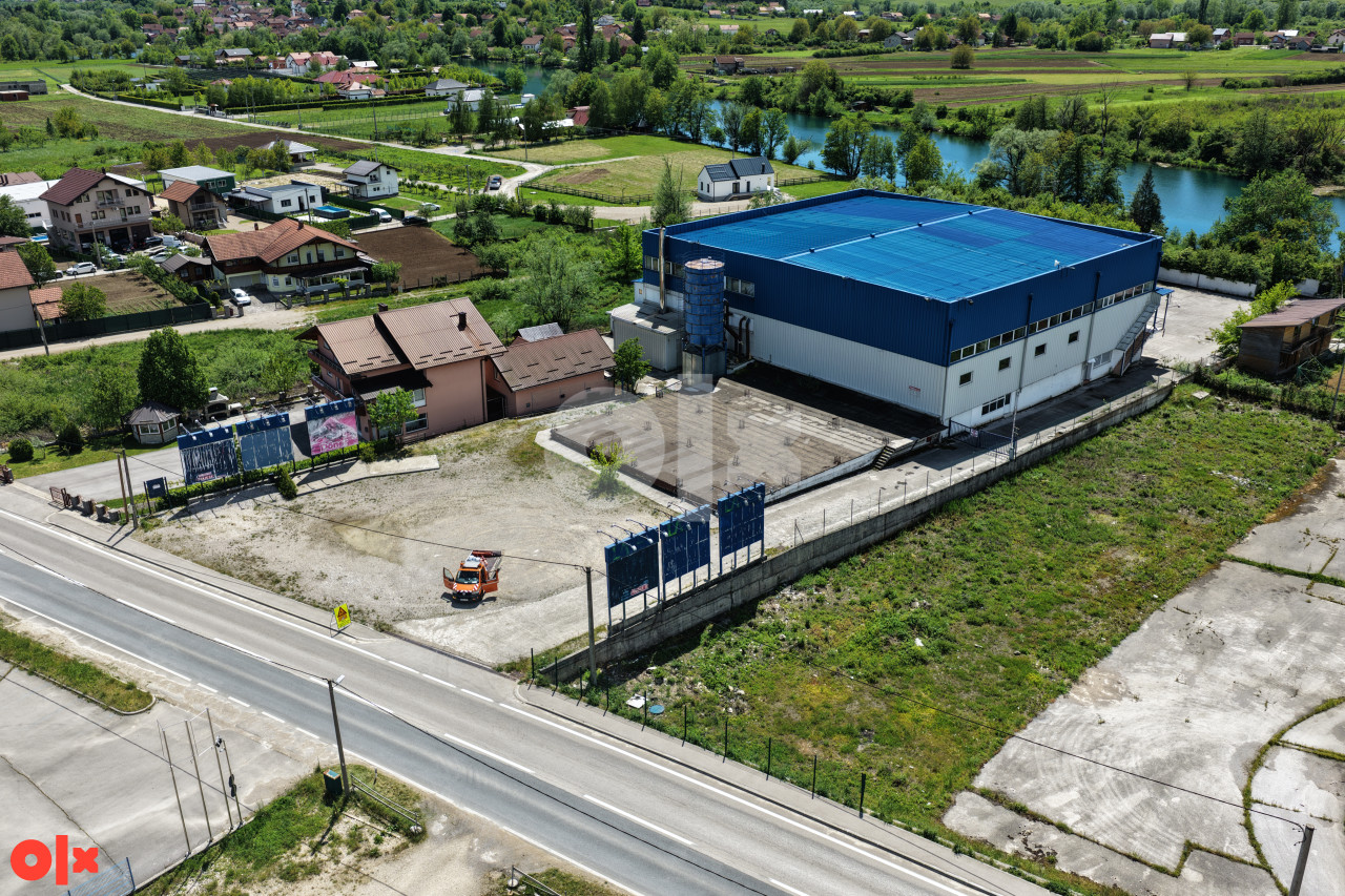 INDUSTRIJSKI OBJEKAT SA DIREKTNIM IZLAZOM NA UNU