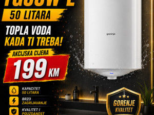 Gorenje Bojler 50L TG50W-E AKCIJA