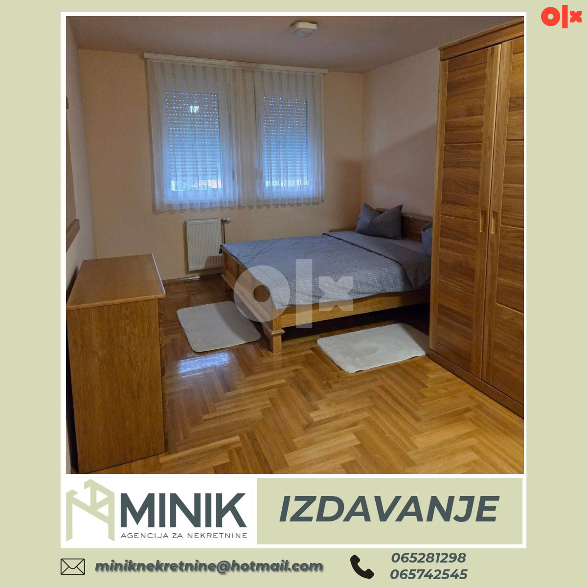 IZDAVANJE STAN KOD REBROVCA 80m2 3
