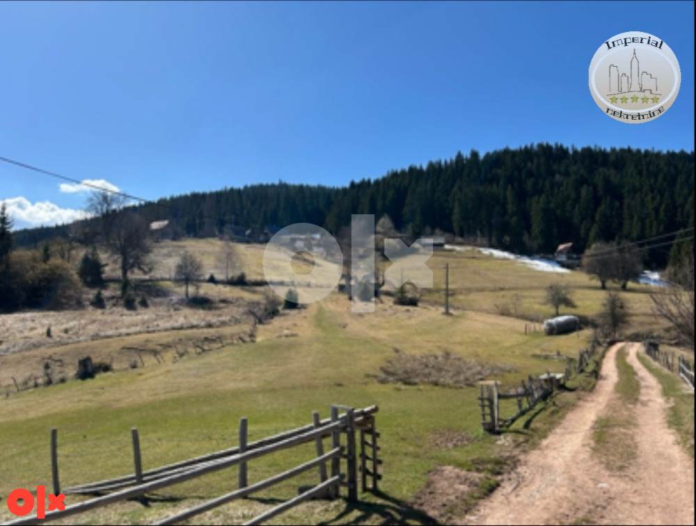 Zemljište Trebević, Jasik, 4136m2, sa započetim objektom