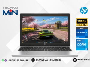 HP ProBook 650 G5 15.6" FHD Core i5-8365U, 8 RAM, 256 SSD, DVD-RW