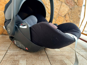 AUTOSJEDALICA ZA BEBE 0-13 KG CYBEX CLOUD Q  PLATINUM+Lezeci pol.