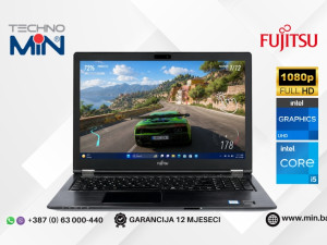 Fujitsu LifeBook U7510 15.6" Touch, i5-10210U, 8GB RAM, 256GB SSD