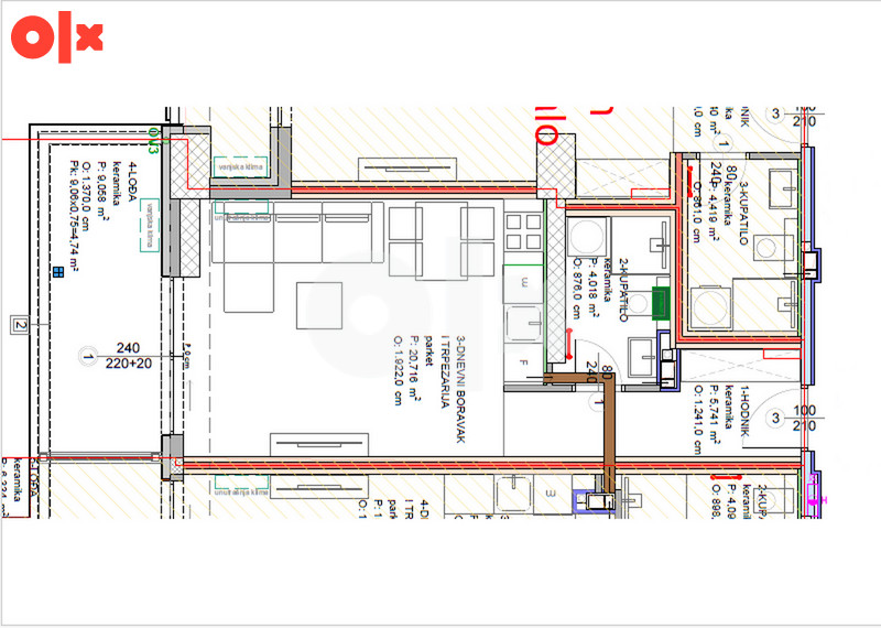 Garsonjera Banja Luka 35m2 Centar 7