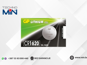 GP Lithium Coin CR1620-2CPU1 3V 1/1, CR1620
