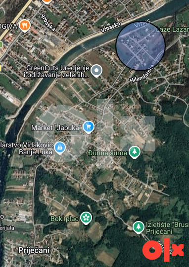 Zemljište Banja Luka - Prijecani (putevi) 1700m2