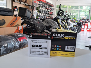 Akumulator MOTO SKUTER CIAK Standard 12V 7Ah L+ 12N7-4B