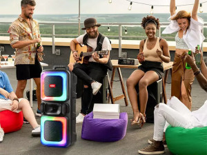 Zvučnik Bluetooth XO karaoke F55 8 RGB 20W - mikrofon
