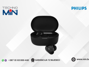 Philips TAT1300BK/00 Black Bežične slušalice do 70h baterija