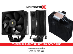 Kuler za procesor CPU Thermalright Assassin Spirit 120 Evo Dark