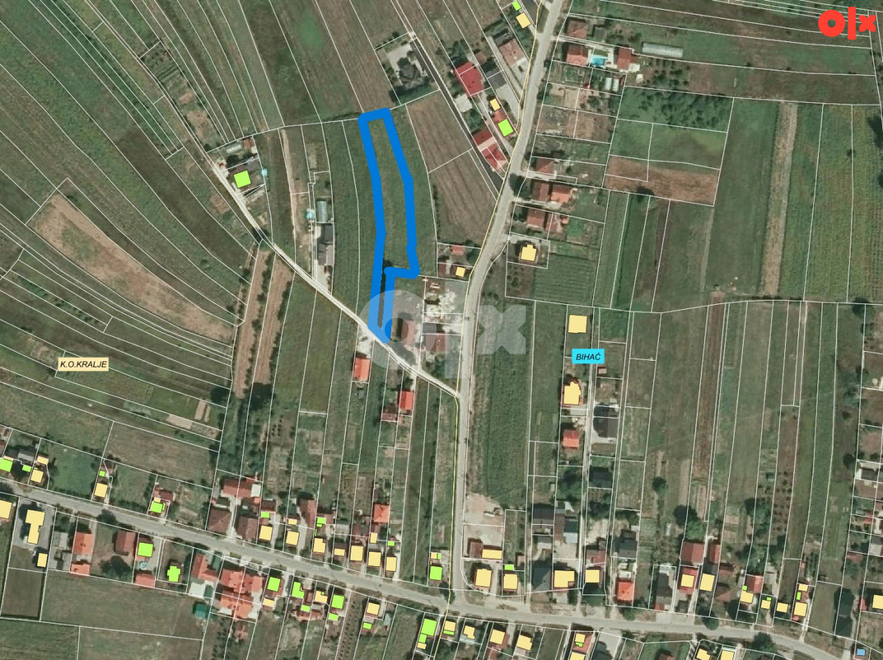 Zemljište Bihać 2343m2