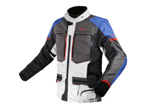 LS2 NORWAY muška moto jakna plavo/crno/siva  3XL
