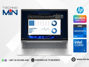HP ProBook 4 G1iR 14" WUXGA IPS, Core 5 120U, 8GB RAM, 256GB SSD