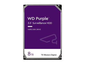 WD HDD 8TB SATA3 256MB Purple Surveillance WD85PURZ