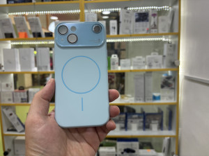 Parfume case maska iphone 15 blue