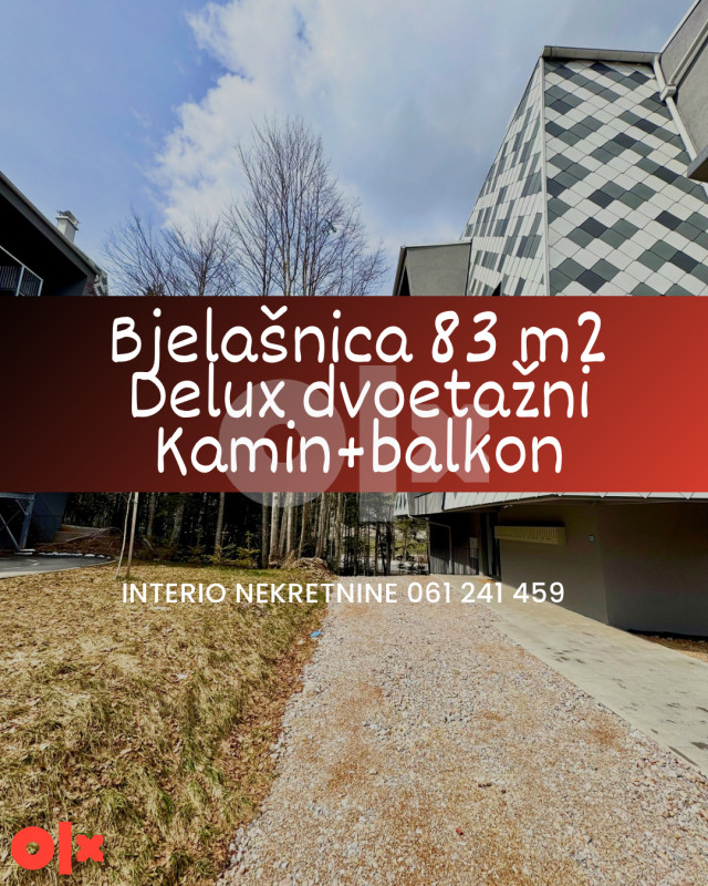 Bjelašnica - Delux dvoetažni apartman 83 m2 LUX novogradnja