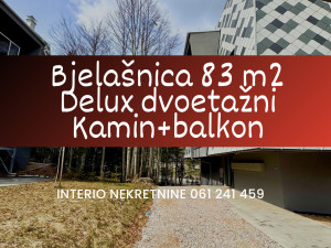 Bjelašnica - Delux dvoetažni apartman 83 m2 LUX novogradnja