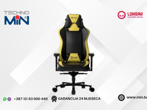 Lorgar Base 311 LRG-CHR311BY Gaming stolica Crno-žuta