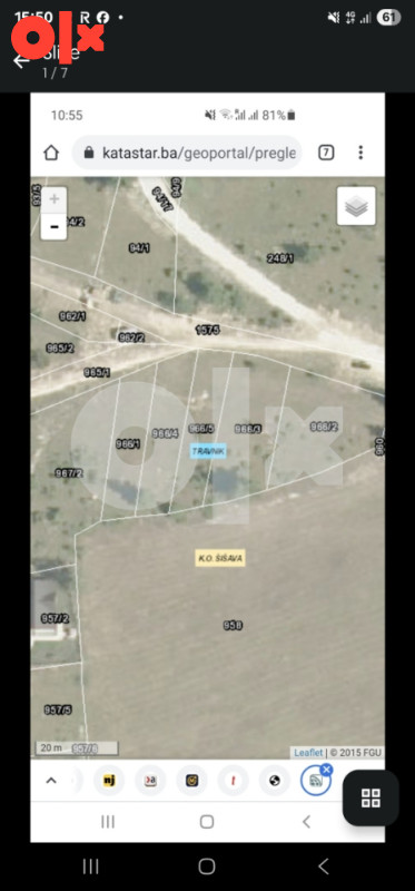 PRODAJEM ATRAKTIVAN PLAC NA VLAŠIĆU 500m2