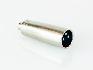 Adapter XLR M / RCA F Master Audio HY4853