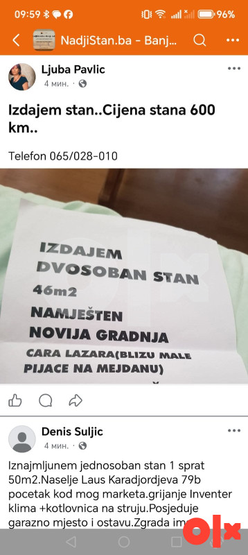 Stan Banja Luka 46m2
