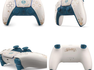 PS5 Dualsense Wireless Controller Genshin Impact Limited Edition