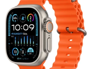 APPLE WATCH ULTRA 2 49MM TITANIUM ORANGE OCEAN BAND
